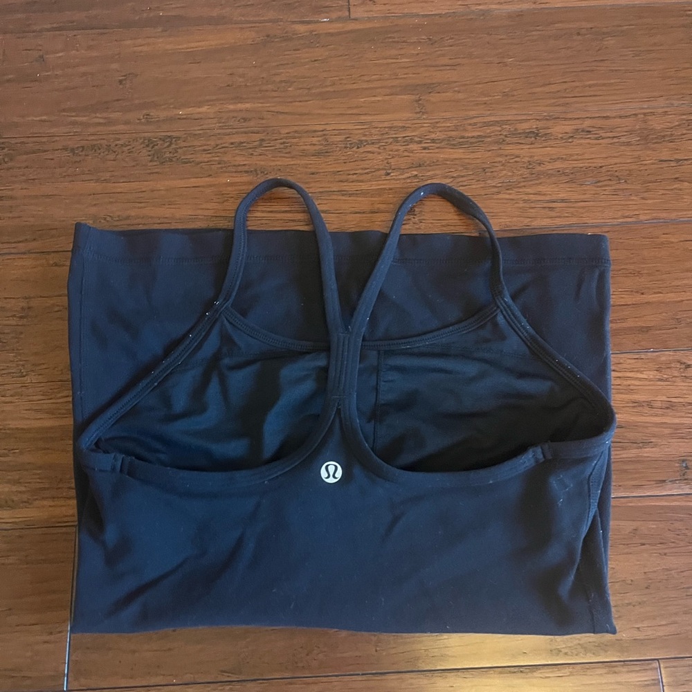 lululemon athletica Black tank top